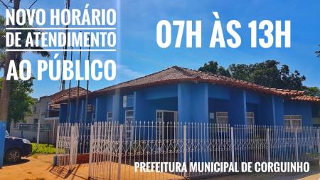 Novo horário de atendimento ao público. Novo horário de atendimento ao público.