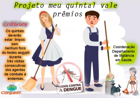 Meu quintal limpo vale prêmios Meu quintal limpo vale prêmios
