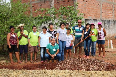 O curso de Horta Caseira é realizado pelo Senar em Corguinho O curso de Horta Caseira é realizado pelo Senar em Corguinho
