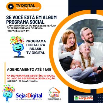 Programa digitaliza Brasil