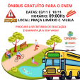 ônibus para o Enem 2024