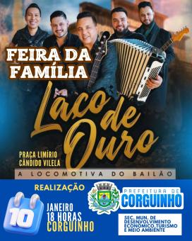 Feira da família na sede do municipio