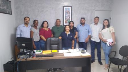 Prefeito recebe coordenador regional da Agraer