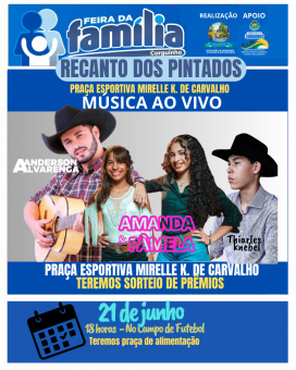 Feira da família no Recanto Dos Pintados