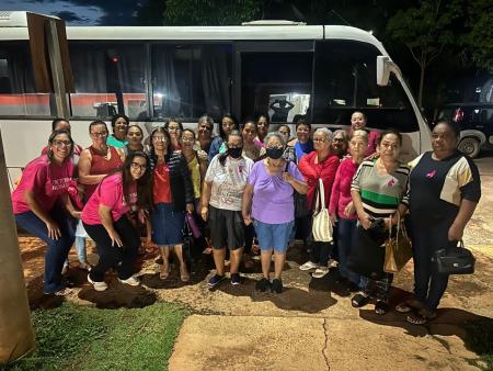 Parceria com o hospital do amor em ação do outubro rosa