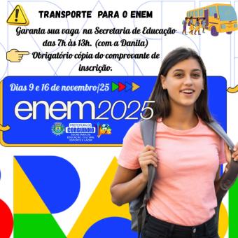 Transporte para o Enem