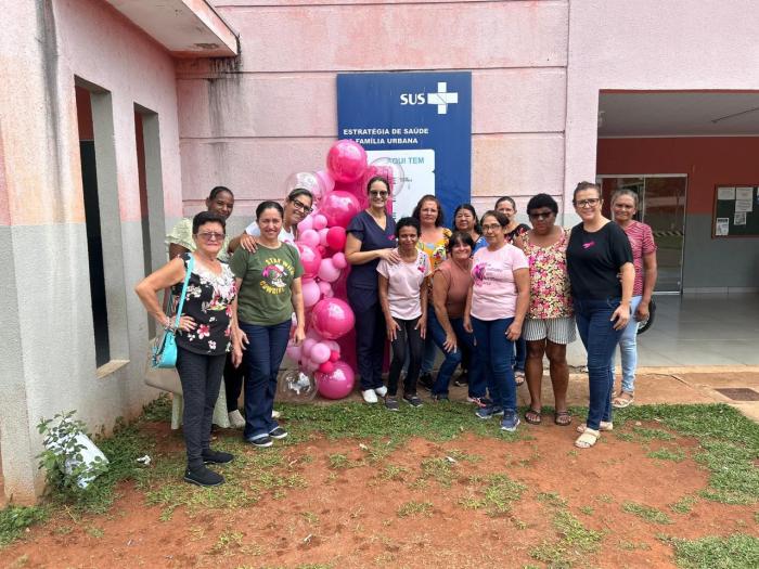 ESF realiza mais uma ação de prevenção com as mulheres ESF realiza mais uma ação de prevenção com as mulheres
