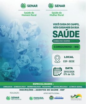 Programa Saúde do Homem e da Mulher Rural - SENAR