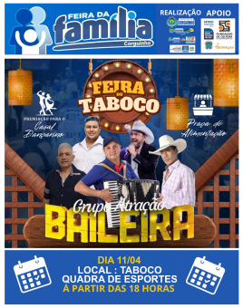 Feira Cultural no Taboco