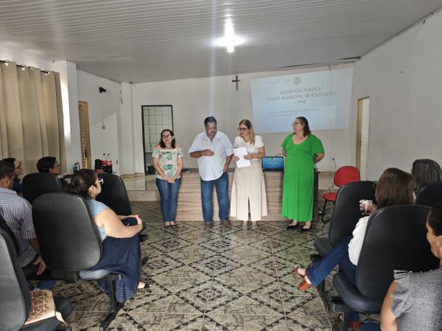 Audiência pública de educação