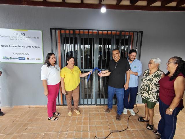 Inauguraçao do CREAS 