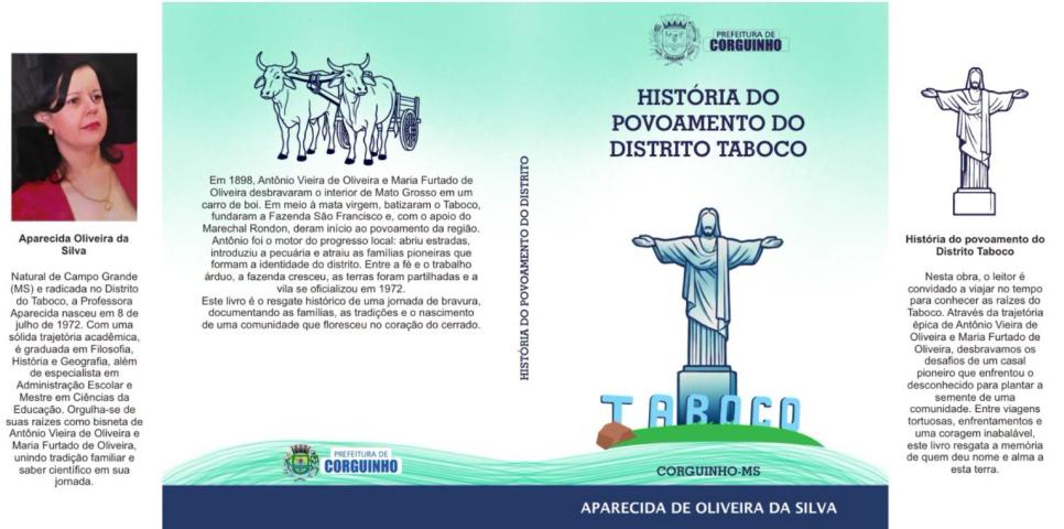 Entrega oficial do livro da história do Taboco